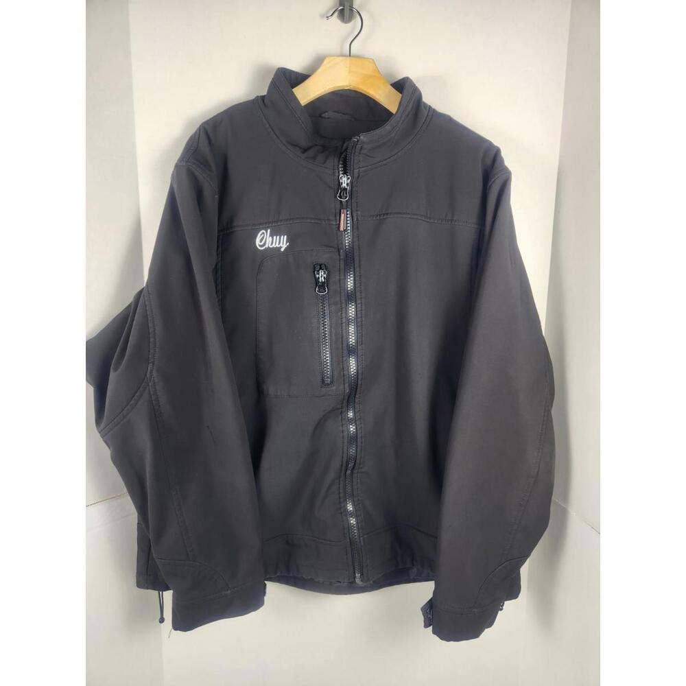 Refrigiwear - Black Full Zip Softshell Jacket 'Chuy' - Model 0491R - Men's XL